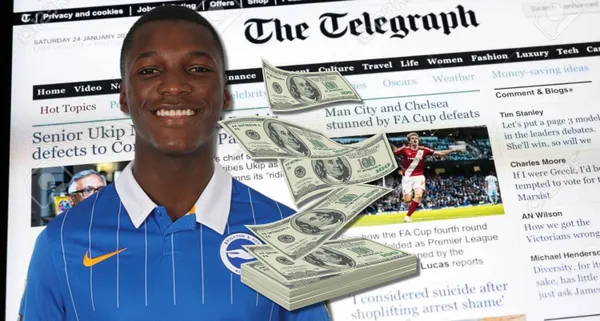 Uno de los diarios más importantes de Inglaterra proyecto un precio histórico para un jugador ecuatoriano, con Moisés Caicedo