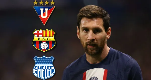 Uno de los equipos grandes de Ecuador fue visto por Lionel Messi anteriormente, mira de quién se trata. El 10 argentino no jugó la Champions ante Benfica por lesión