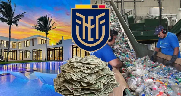 Uno de los grandes jugadores ecuatorianos inició reciclando botellas en su pueblo natal. Luego del fútbol hizo fortuna