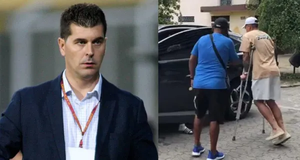 Uno de los jugadores del 'bombillo' salió en muletas del entrenamiento y generó preocupación en los aficionados