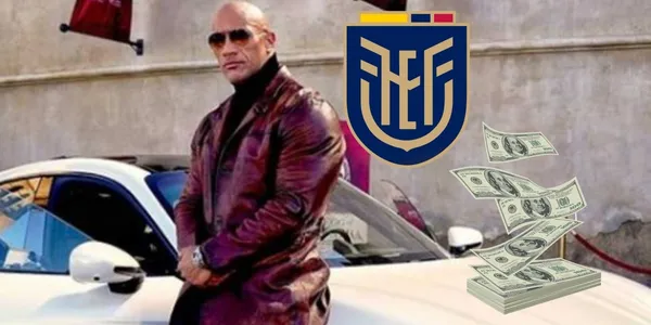 Uno de los jugadores ecuatorianos que no tiene actividad actualmente, decidió presumir su auto que es el mismo que tiene la famosa ex estrella de la WWE, La Roca