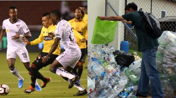 Uno de los jugadores más importantes del fútbol ecuatoriano en la actualidad, tuvo que vender botellas para poder subsistir en sus primeros años