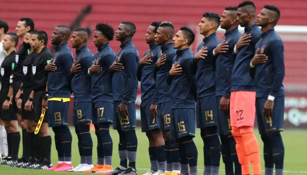 Uno de los jugadores de la selección ecuatoriana llegó lesionado o sentido a la concentración