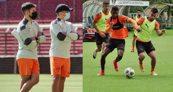Uno de los jugadores de Liga de Quito está presentando un gran nivel en los entrenamientos con el 'Rey de Copas'