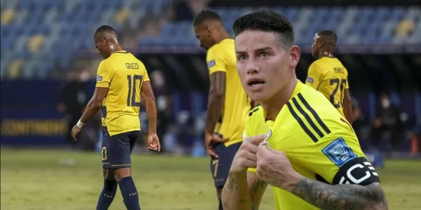 Uno de los mejores jugadores del partido fue James Rodríguez