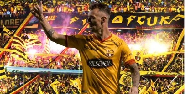 (VIDEO) Mientras Barcelona SC está perdiendo, así reclama Damián Díaz desde la banca