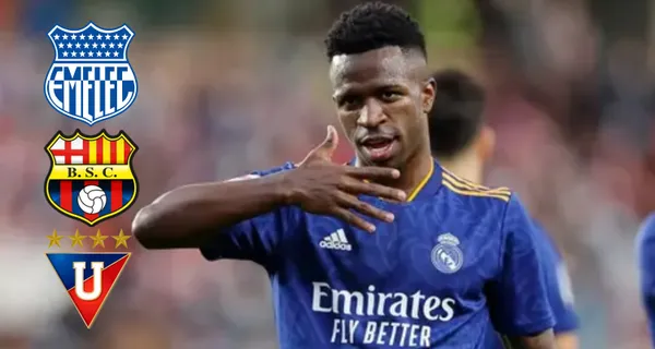 Vinicius Junior es ahora figura del Real Madrid y conoce a un equipo ecuatoriano