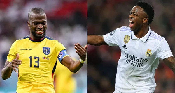 Vinicuis Junior hizo un anuncio para copiar a Enner Valencia