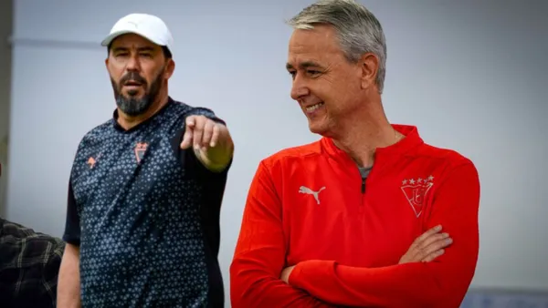 Vitamina Sánchez y Tiago Nunes