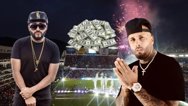 Waldokinc y Nicky Jam / Foto de: El Futbolero Ecuador