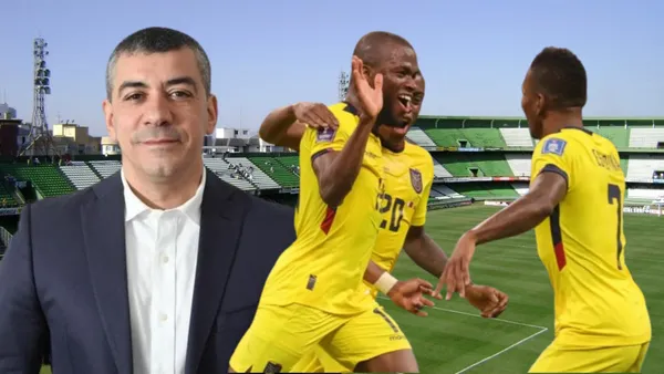 Walter Queijeiro y jugadores de La Tri (Foto tomada de: Walter Queijeiro/Curitiba/La Tri)