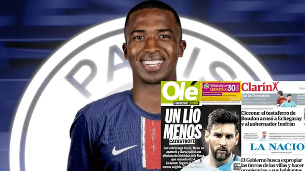 William Pacho jugador del PSG