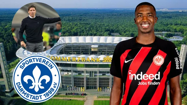 William Pacho volvió a saltar de titular para medir al Darmstadt FC