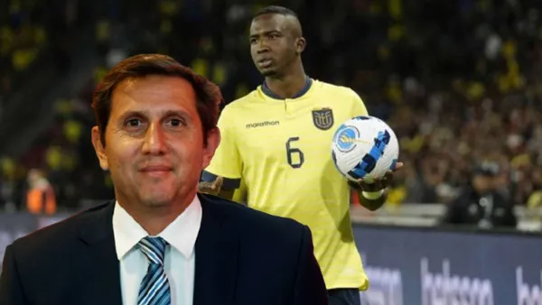 William Pacho y Juan Pablo Varsky