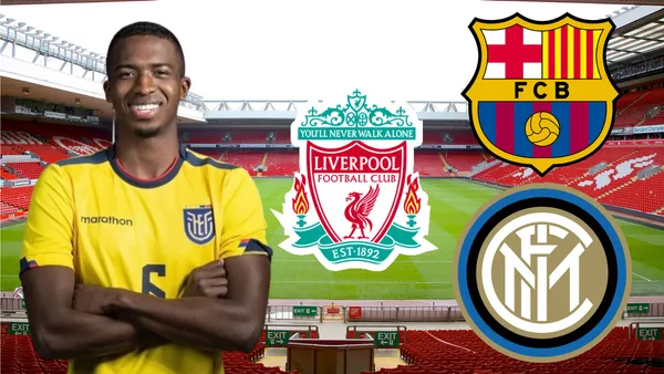 Willian Pacho con la camiseta de la selección en Anfield (Foto tomada de: Expedia/Willian Pacho/Wikipedia)