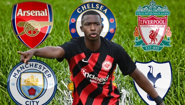 Willian Pacho con la camiseta del Eintracht Frankfurt de Alemania. FOTO: El Taller del Fútbol