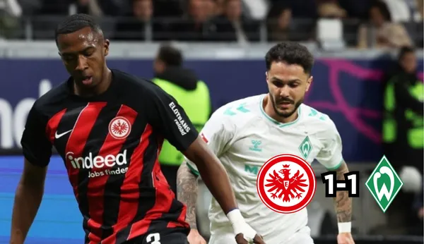Willian Pacho con la camiseta del Eintracht Frankfurt. FOTO: 'X'