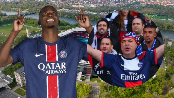 Willian Pacho e hinchas del PSG (Foto tomada de: Wikipedia/PSG/El Confidencial)