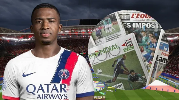 Willian Pacho (Foto tomada de: UEFA/X/Directo)