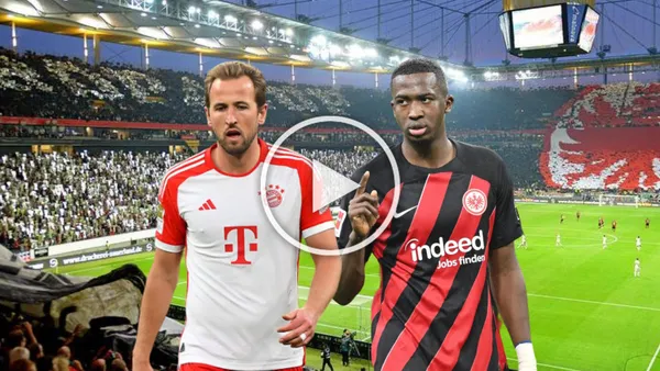 Willian Pacho jugando, Karry Kane triste. Foto tomada de Transfermarkt