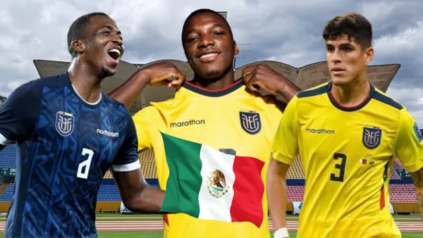 Willian Pacho, Moisés Caicedo y Piero Hincapié / Foto de: El Futbolero Ecuador