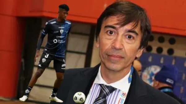 Willian Pacho y Marcelo Bendetto