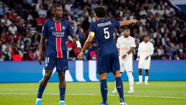 Willian Pacho y Marquinhos / Foto: PSG