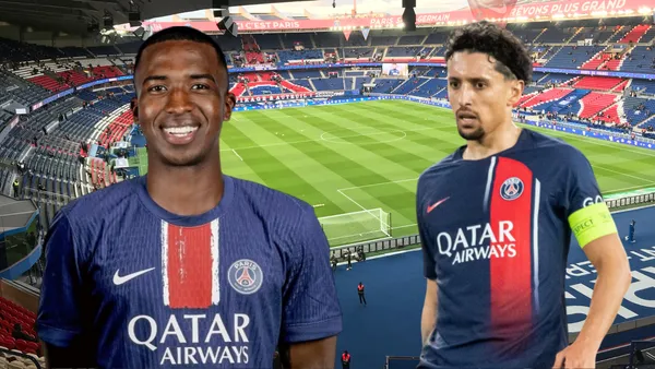 Willian Pacho y Marquinhos (Foto tomada de: Wikipedia/Transfermarkt/X)