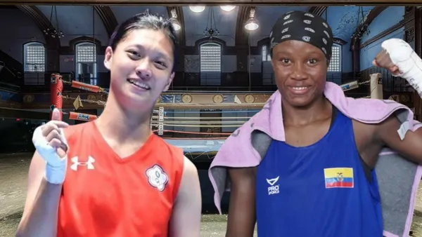 Wu Shih-yi y María José Palacios (Foto tomada de: Federación Cordobesa/Comité Olímpico)