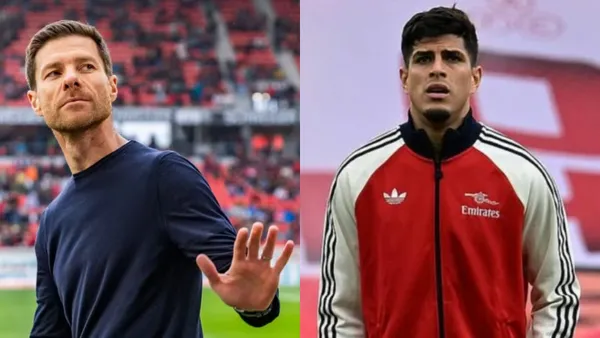 Xabi Alonso sigue de cerca la carrera de su ex jugador, el ecuatoriano Piero Hincapié