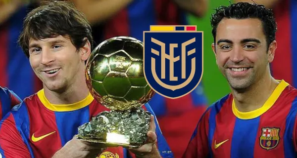 Xavi Hernández es considerado uno de los mejores volantes en la historia del fútbol español, así como socio ideal de Lionel Messi en el FC Barcelona. Por redes sociales el ex jugador le dio un regalo a quien lo considera un grande del Fútbol Ecuatoriano