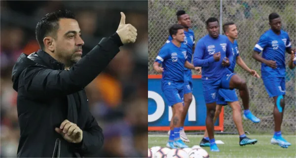 Xavi Hernández le cambió la cara al FC Barcelona y goleó al Real Madrid 4 por 0. El DT mandó un regalo a este jugador ecuatoriano