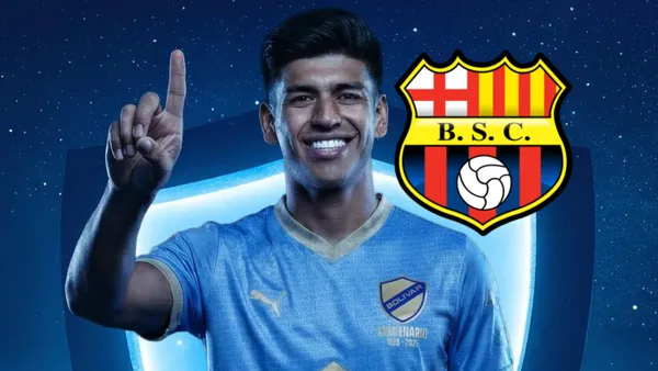 Xavier Arreaga seguirá su carrera en Bolivia, luego de fracasar en Barcelona SC