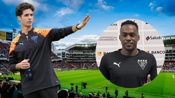 Ya hizo que los hinchas albos se olvidaran de Renato Ibarra