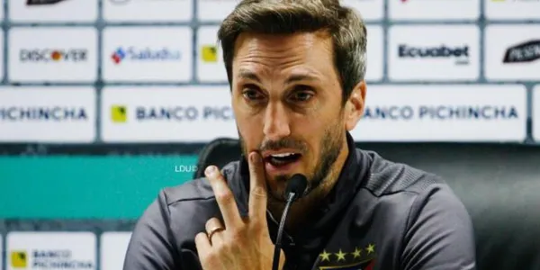 Ya se empezó a hablar de la renovación de Luis Zubeldía en Liga de Quito, y hay opiniones divididas