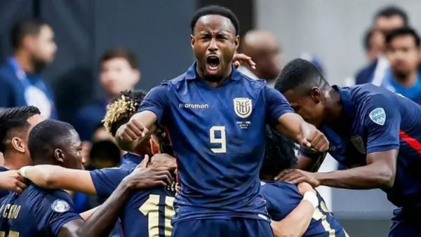 Yeboah en la Selección de Ecuador / Foto: El Comercio