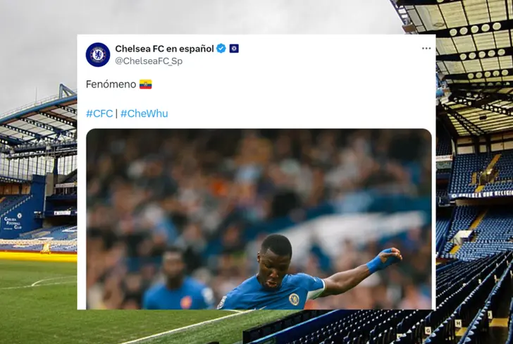 Mensaje del Chelsea para Moisés Caicedo
