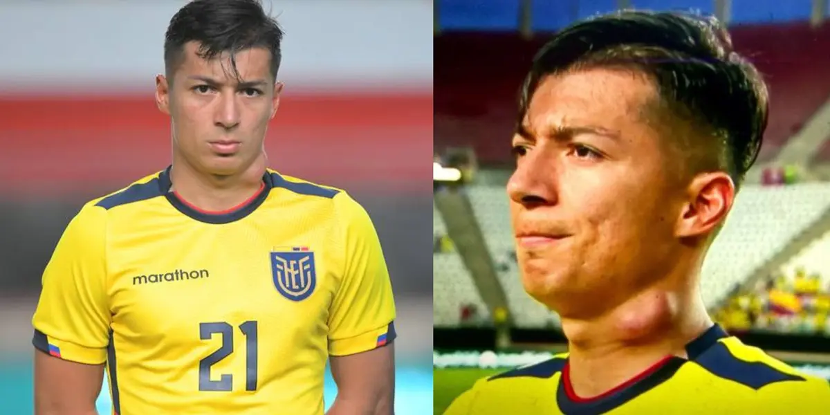 Alan Franco volvió a generar preocupación en la Selección Ecuatoriana por su ganglionar en el cuello