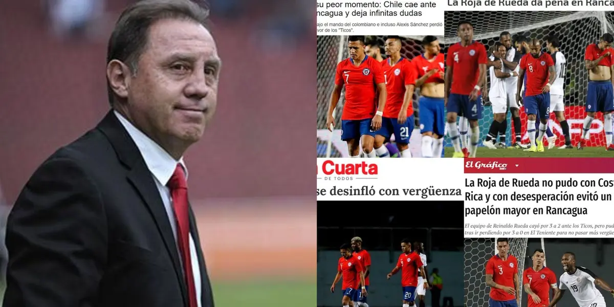Alex Aguinaga se reivindicó frente a la prensa chilena luego de decir que Ecuador era un equipo “flojito”