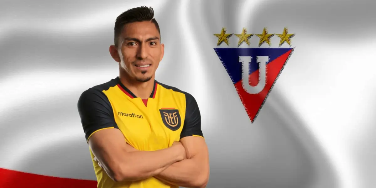 Ángel Mena habló del supuesto camisetazo a Liga de Quito