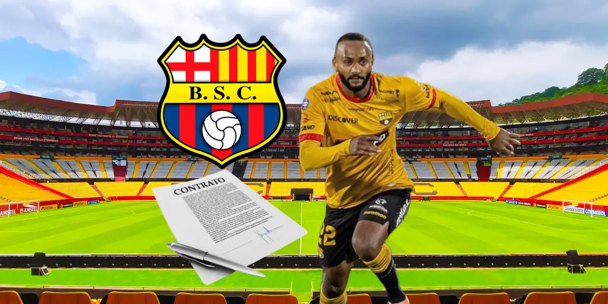 Barcelona SC oficializó el nuevo contrato de Leonai Souza