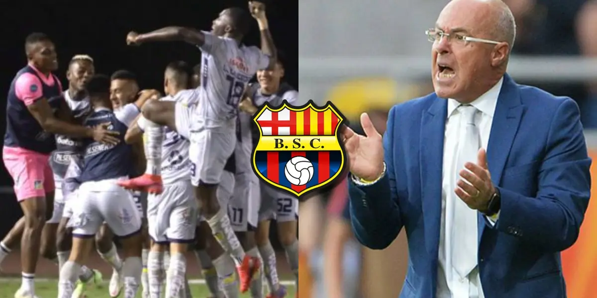 Barcelona SC perdió ante Delfín SC y el entrenador Guillermo Sanguinetti habló sobre cómo plantearon el partido