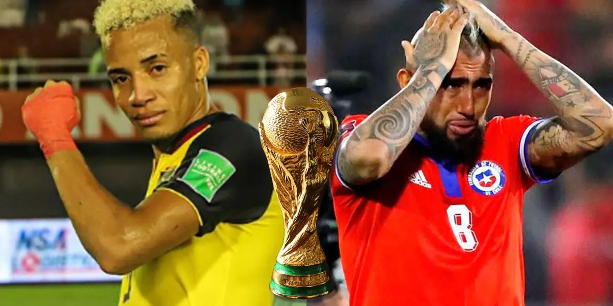 Byron Castillo les puso el dedo en la llaga a los chilenos que no van al Mundial pero quisieron quitarle el cupo a Ecuador