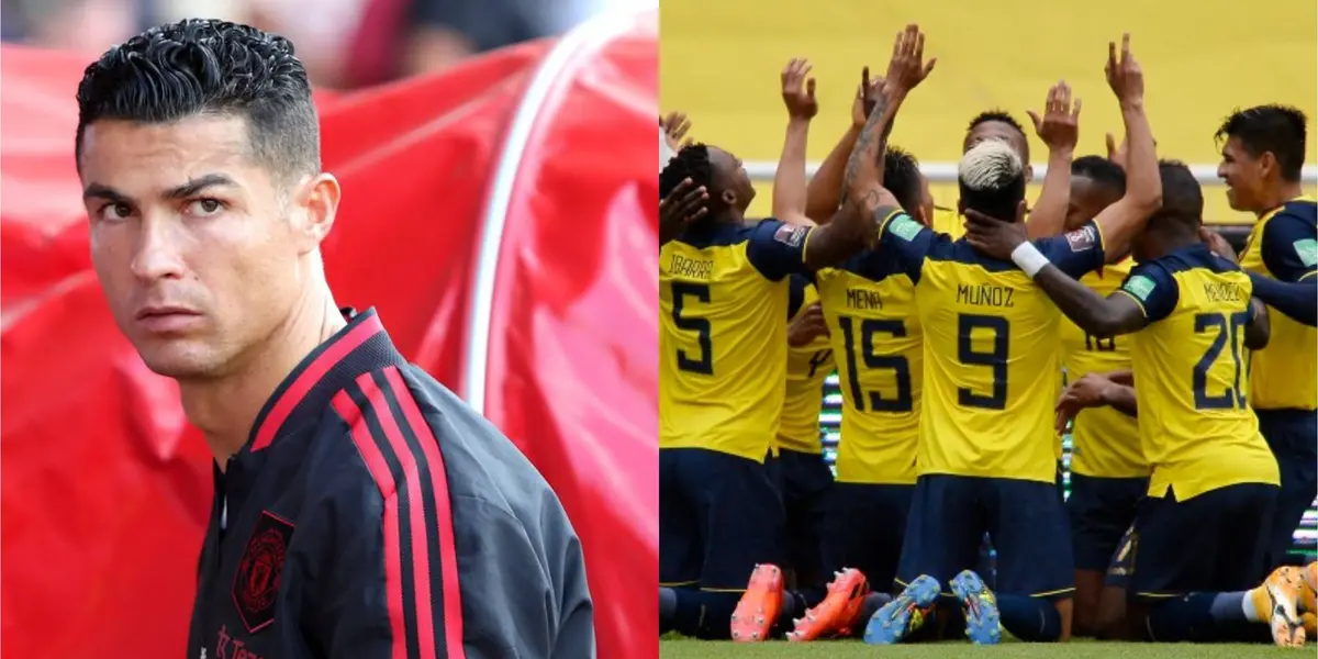 Cristiano Ronaldo le puede afectar a un jugador ecuatoriano, a tan pocos meses del Mundial de Qatar