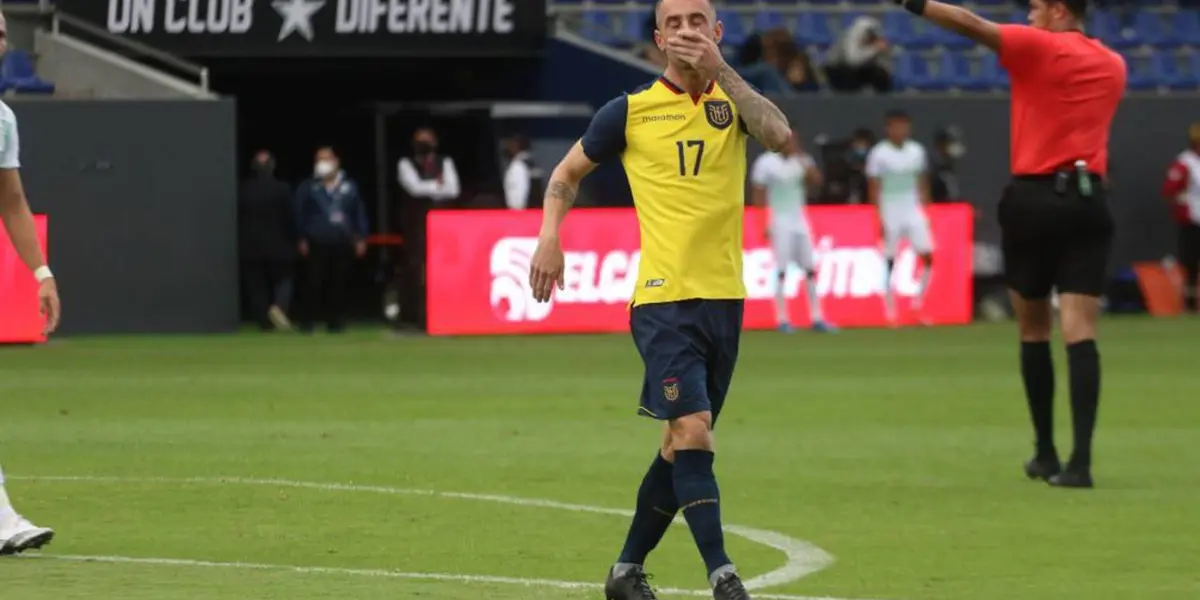 Damián Díaz dijo que se ofrece para la Selección Ecuatoriana, sin embargo tiene cuesta arriba el llamado bajo el mando de Gustavo Alfaro