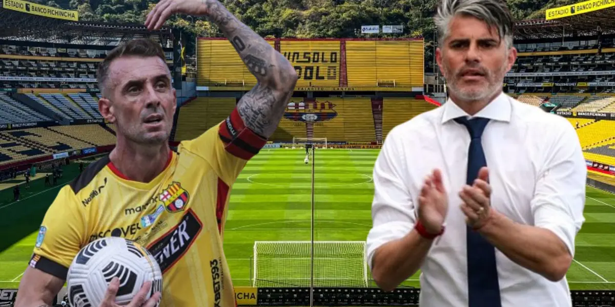Damián Díaz se mantienen vigente en Barcelona SC y lo demustra
