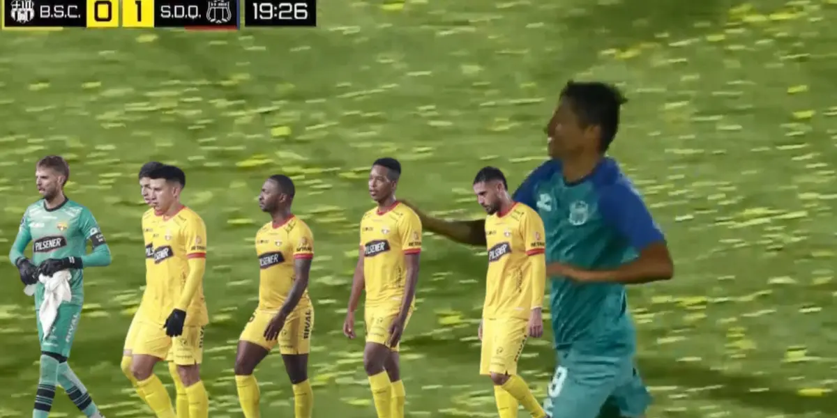 (VIDEO) Sorpresa en el Atahualpa, mira el gol Dávila que silencia a todo Barcelona SC