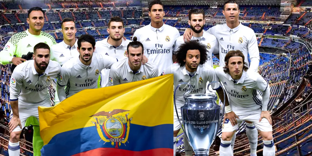 Ecuador dijo presente en la gran historia del Real Madrid