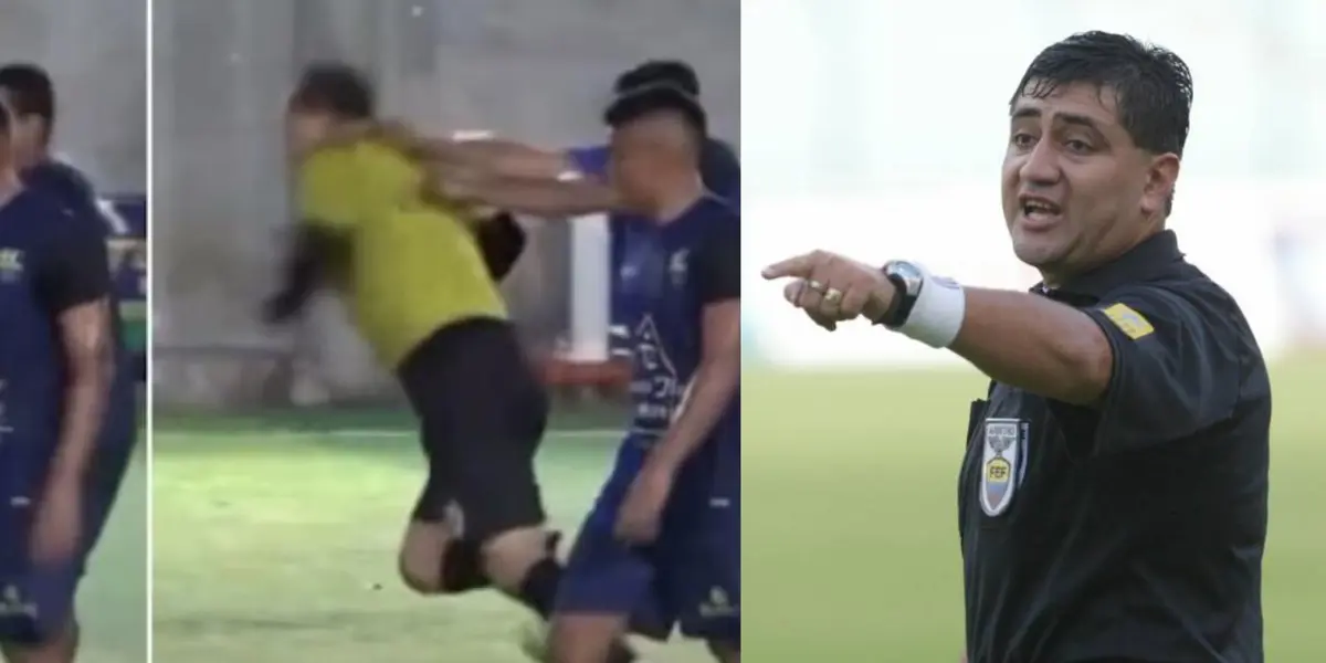 El árbitro fue agredido en un partido del fútbol amateur, mira lo que hará