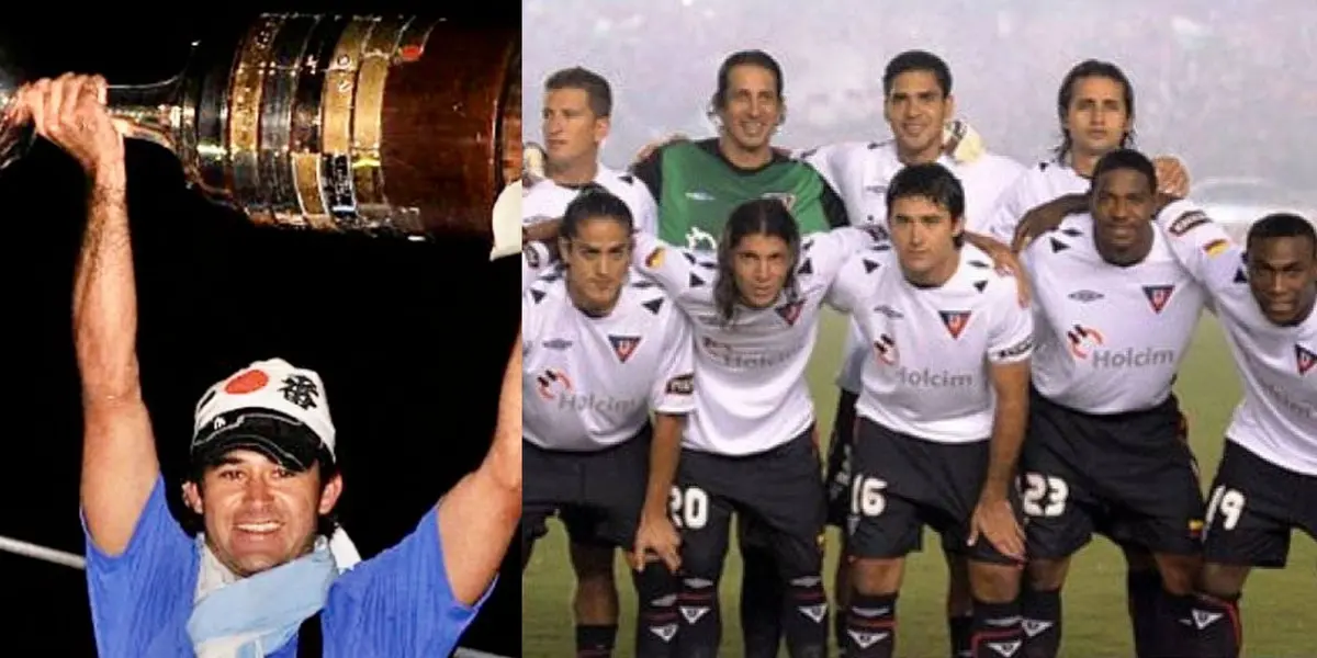 El campeón de la Libertadores con Liga de Quito que no celebró el aniversario